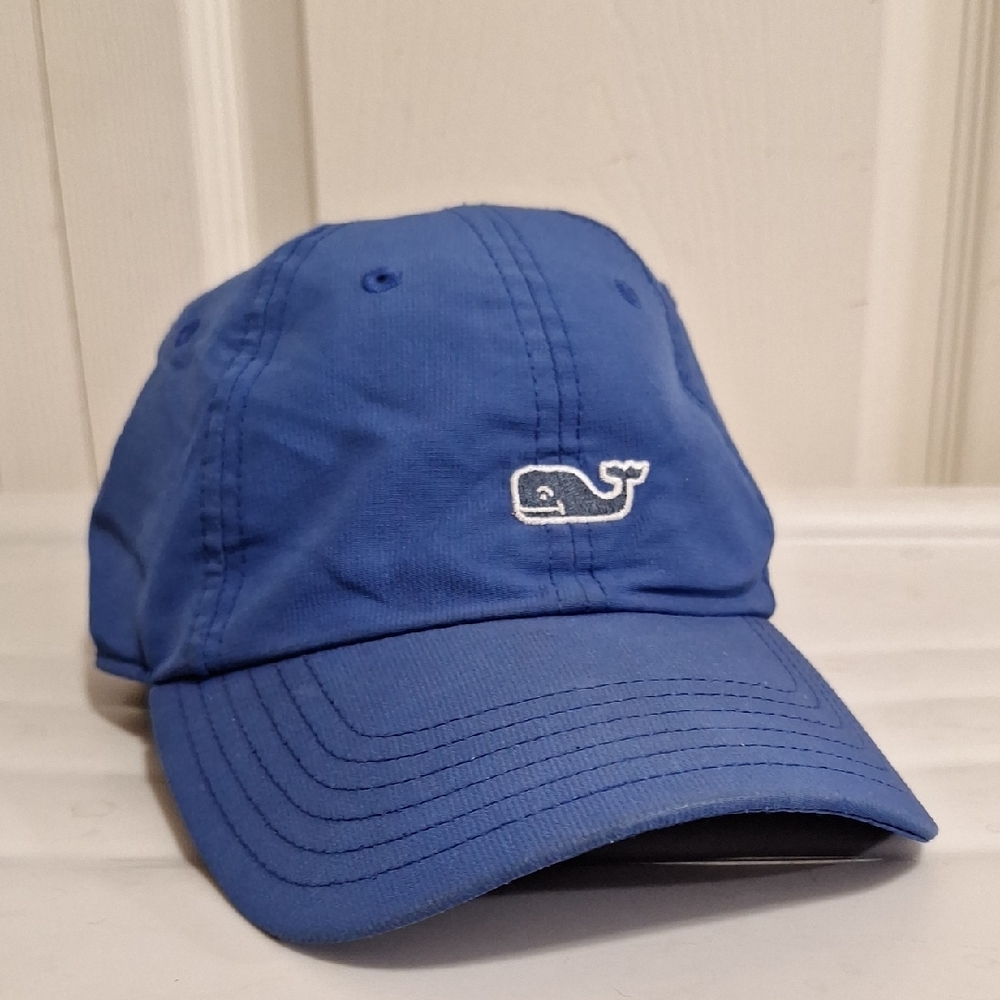 Vineyard Vines Nylon Trucker Baseball Hat - Blue Gray - Picture 1 of 7